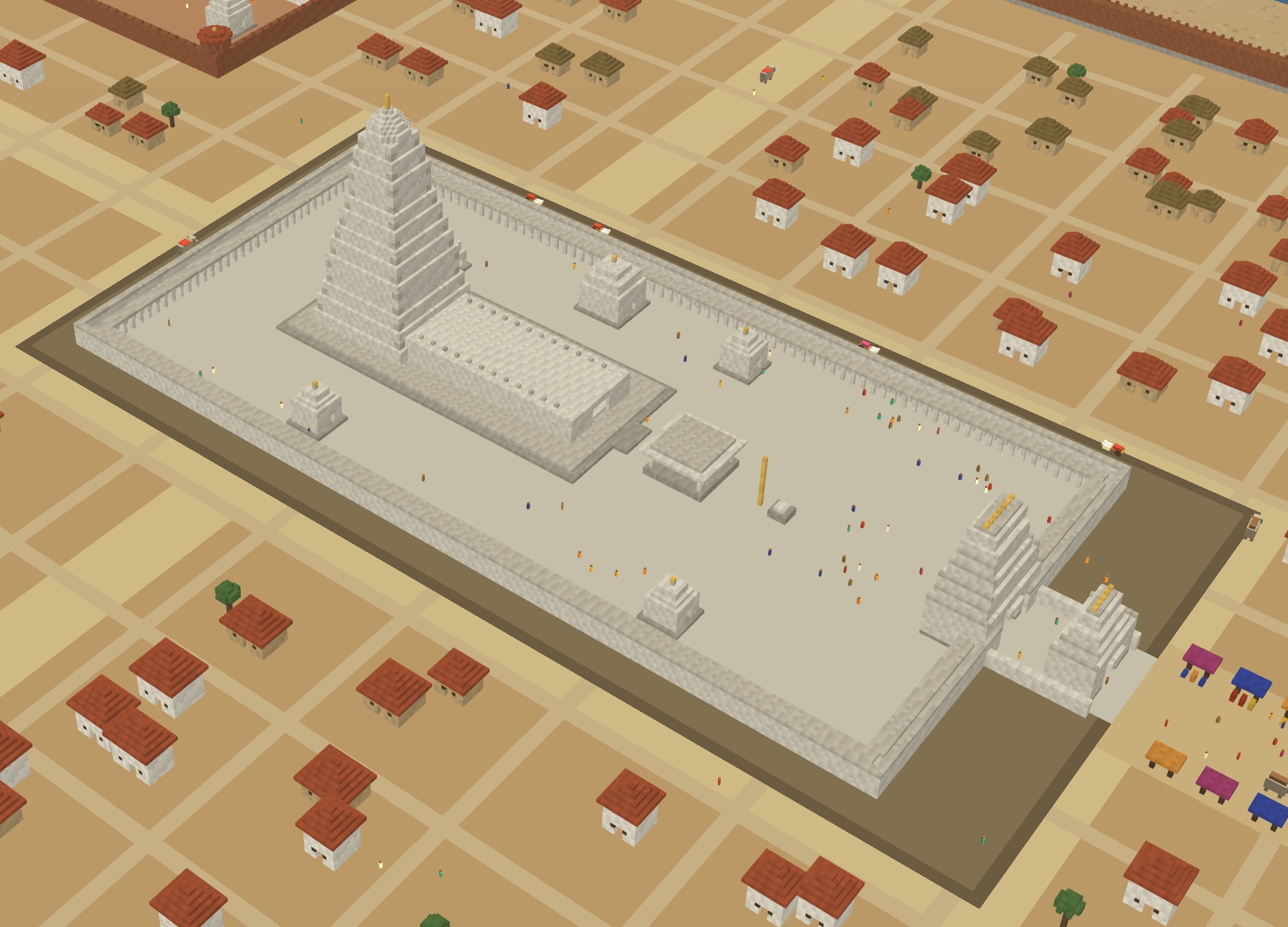 The full temple complex